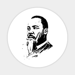 martin luther king Magnet